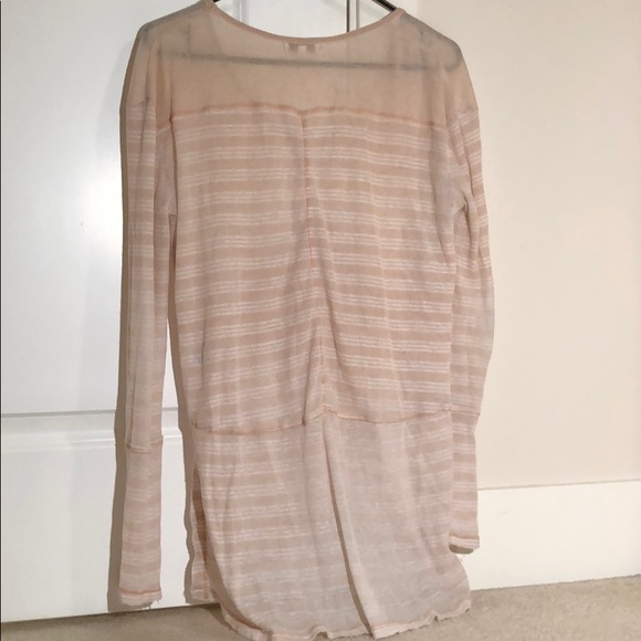 Striped long sleeve top. - Picture 2 of 3